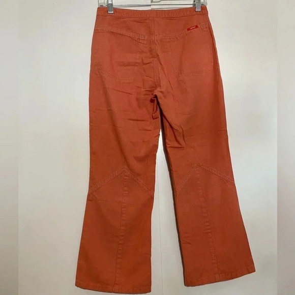 Esprit women’s orange ankle wide leg jeans vintage Y2K - Picture 2 of 8